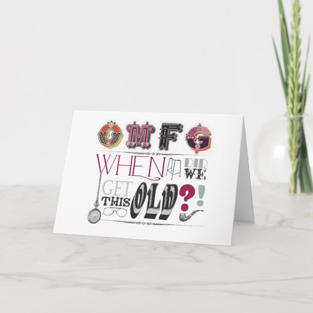 Funny Birthday Card (Front)