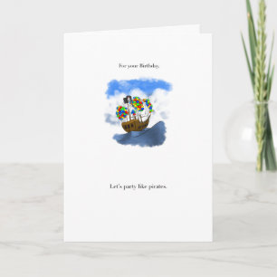 Funny birthday card