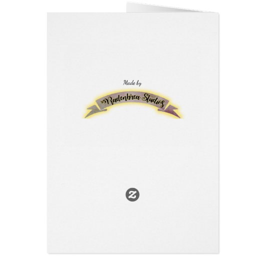 Funny Birthday Card (Back)