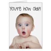 Funny Birthday Card (Front)