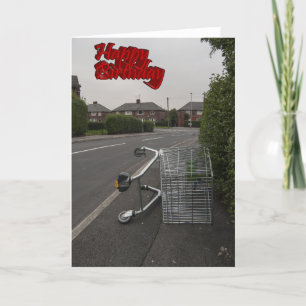 Funny birthday card