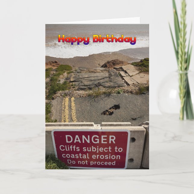 Funny birthday card (Front)