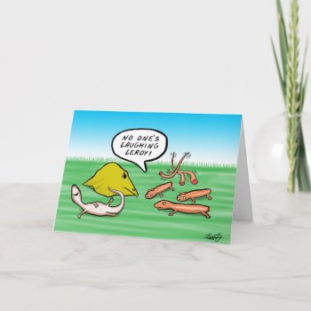 Funny Birthday Card For A Lizard Lover by bad_Onions at Zazzle