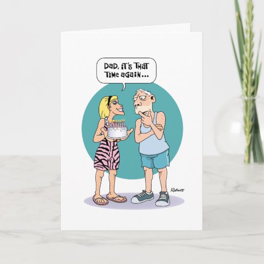 Funny Birthday Card For Dad 5023