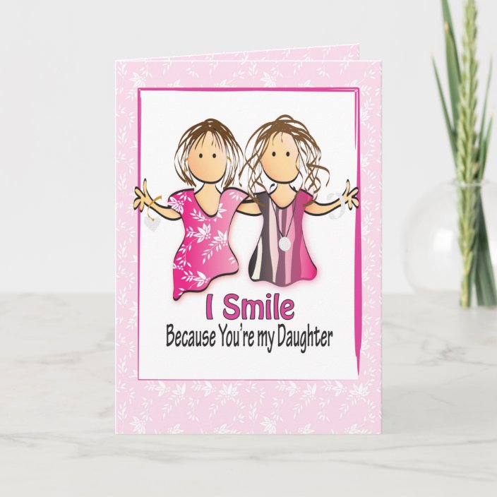 Funny Birthday Card for Daughter from Mother | Zazzle.com
