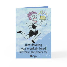 Funny Birthday Card for funny friends