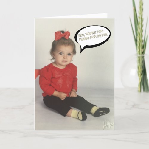 Funny Birthday Card for her