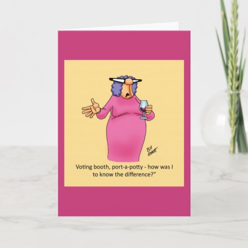 Funny Birthday Card For Her :Spectickles