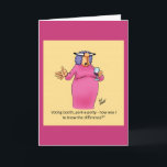 Funny Birthday Card For Her :Spectickles"<br><div class="desc">Enjoy spreading the laughter with this hilarious happy birthday greeting card by cartoonist Bill Abbott; send some laughs along with your best wishes for a happy birthday. Bill Abbott's cartoon "Spectickles" the internationally syndicated comic has also appeared in Hallmark U.K., Reader's Digest, Saturday Evening Post and other fine magazines and...</div>