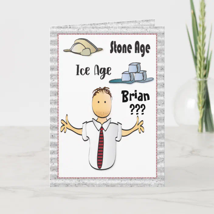 Sarcastic Birthday Cards for older We've Reached The Age Where We Stop Talking About Your Age Snarky Birthday Card for Older Boyfriend