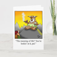 Funny Birthday Card For Him "Spectickles"