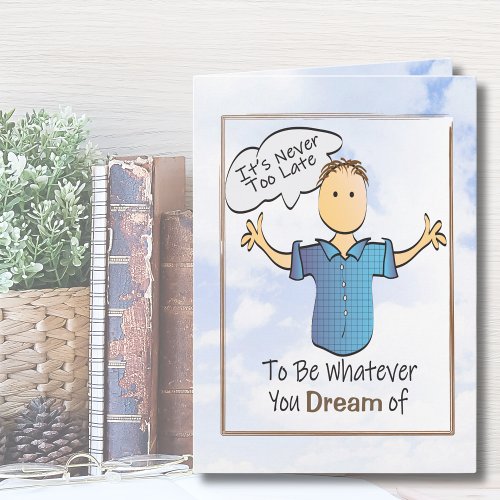 Funny Birthday Card for Him to Personalize