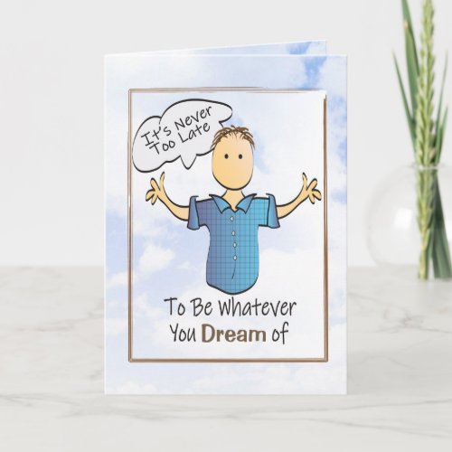 Funny Birthday Card for Him to Personalize