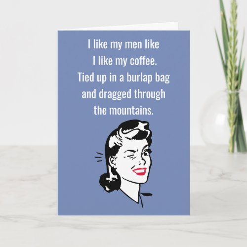 Funny Birthday card for Husband