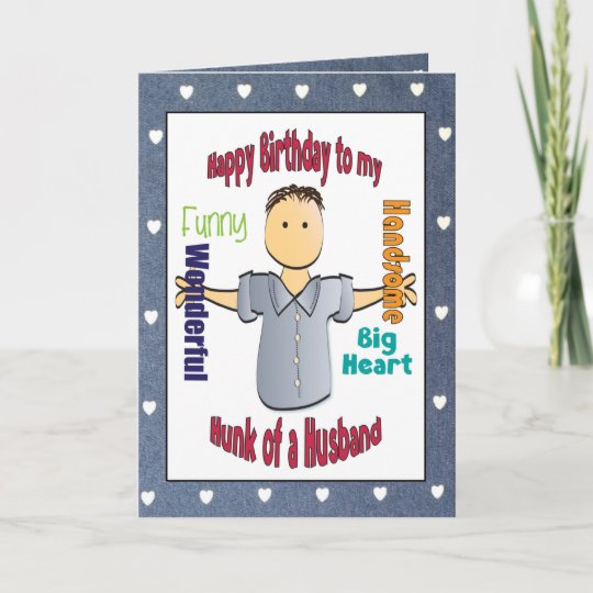 funny birthday card for husband zazzlecom