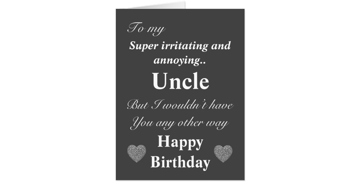 funny happy birthday quotes for uncle