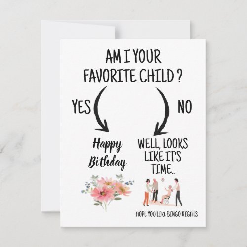 funny birthday card from mom to mom