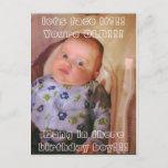 Funny Birthday Card-over The Hill Postcard at Zazzle