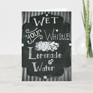 Funny Birthday Card with Alcohol