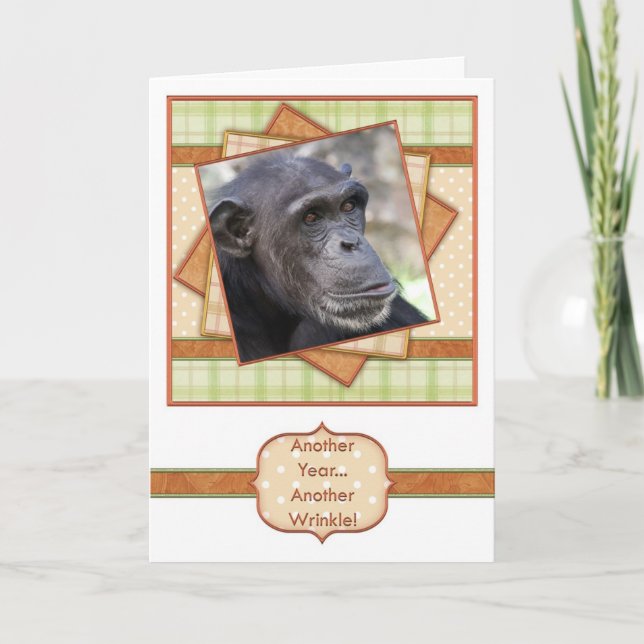 Funny Birthday Card Wrinkles (Front)