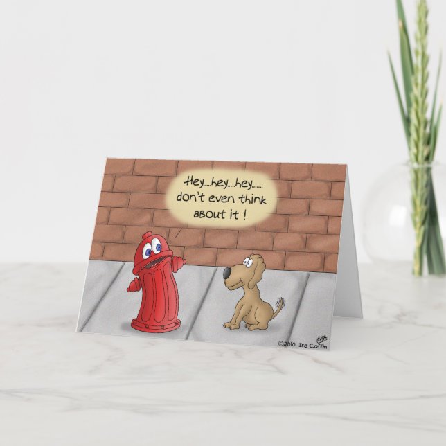 Funny Birthday Cards: Another Year Whizzed By Card (Front)