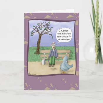 Funny Birthday Cards: Day At The Park Card by humorzonecards at Zazzle