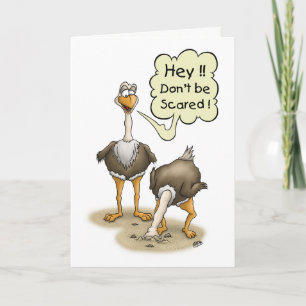 Funny Birthday Cards: Don’t Be Scared 2 Card