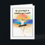 Funny Birthday Cards For Him: Father, Granpa, Son<br><div class="desc">Do whatever you want on YOUR day!! Go do those crazy things you don't do on not-your-day! 
Designed by Jo_Dee,  I hope it brings you to love and laugh. That's all.</div>