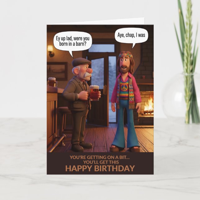 Funny Birthday Cards for Older People (Front)