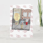 Funny Birthday Cards: Fountain Of Youth Card at Zazzle
