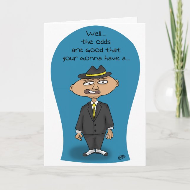 Funny Birthday Cards: Mobster Birthday Card (Front)