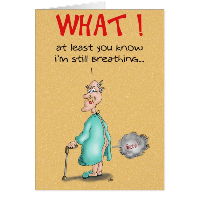 Funny Birthday Cards Old Fart