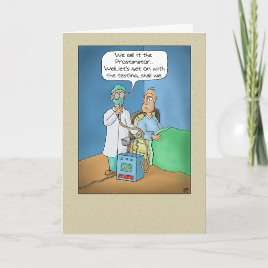 Funny Birthday Cards: The Prostanator Card | Zazzle.com