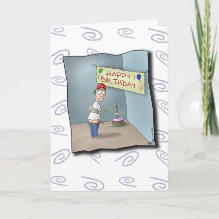 Funny Birthday Cards: Whizzes By Card