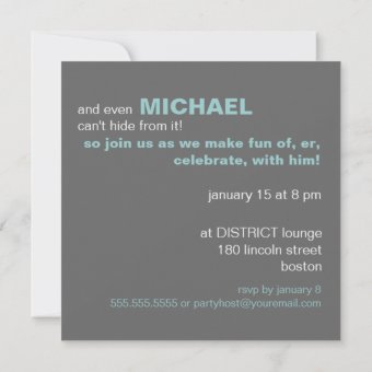 Funny Birthday Countdown Party Invitation | Zazzle