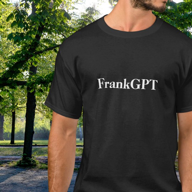 Funny Birthday Custom Name & GPT Co-Worker or Dad T-Shirt (Creator Uploaded)