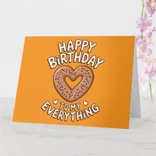 Funny Birthday For Boyfriend For Girlfriend Food  Card