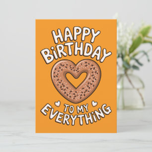 Funny Birthday For Boyfriend For Girlfriend Food Invitation