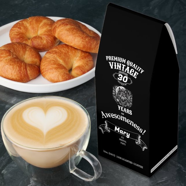 Funny Birthday Gift Favor, Premium Quality Roasted Coffee (Breakfast)