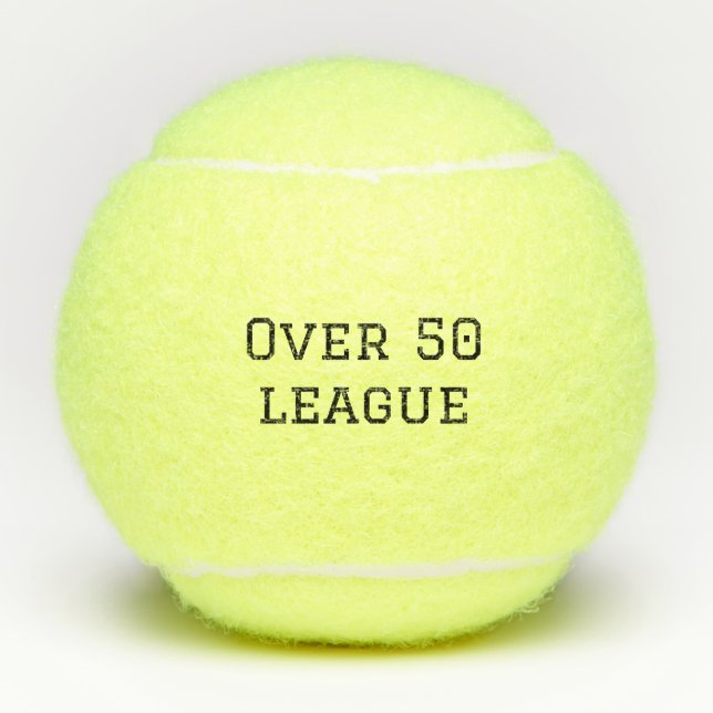 funny birthday gift for a tennis player balls (Front)