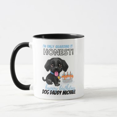 Funny Birthday Gift for Black Labrador DOG Mom Dad Mug