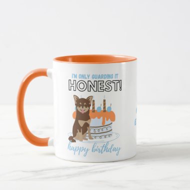 Funny Birthday Gift for Brown Chihuaua Mom Dad Mug
