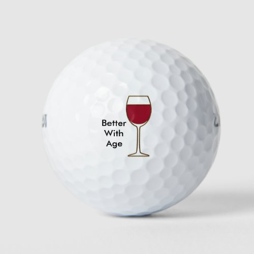 Funny Birthday Golf Balls