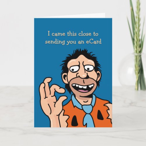 Funny Birthday Greeting Card