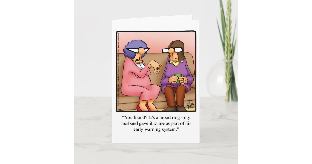 funny birthday greeting card for her zazzlecom