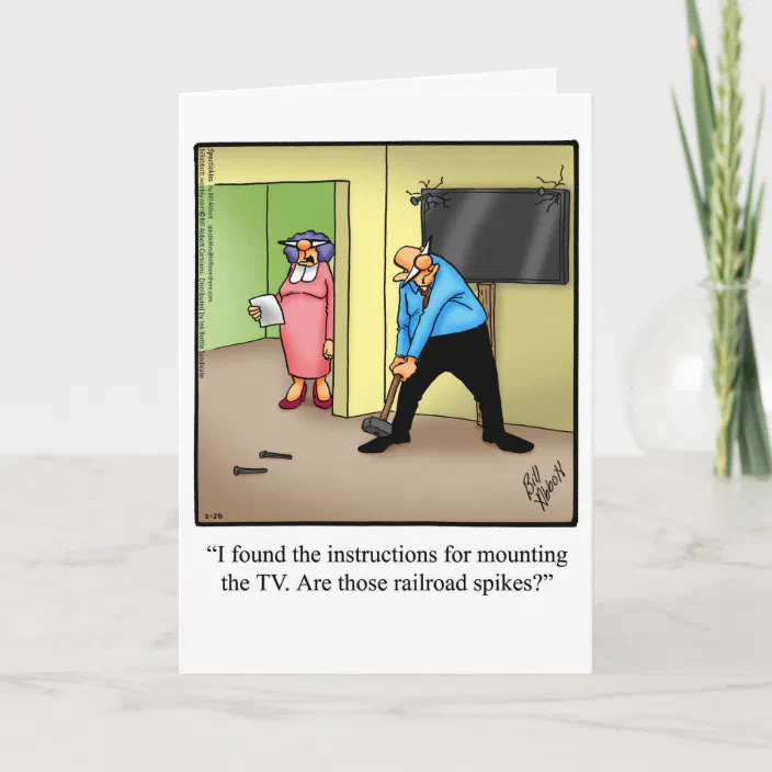 Funny Birthday Greeting Card For Him Spectickles Zazzle Com