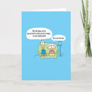Funny Birthday Guarantee  Card -119