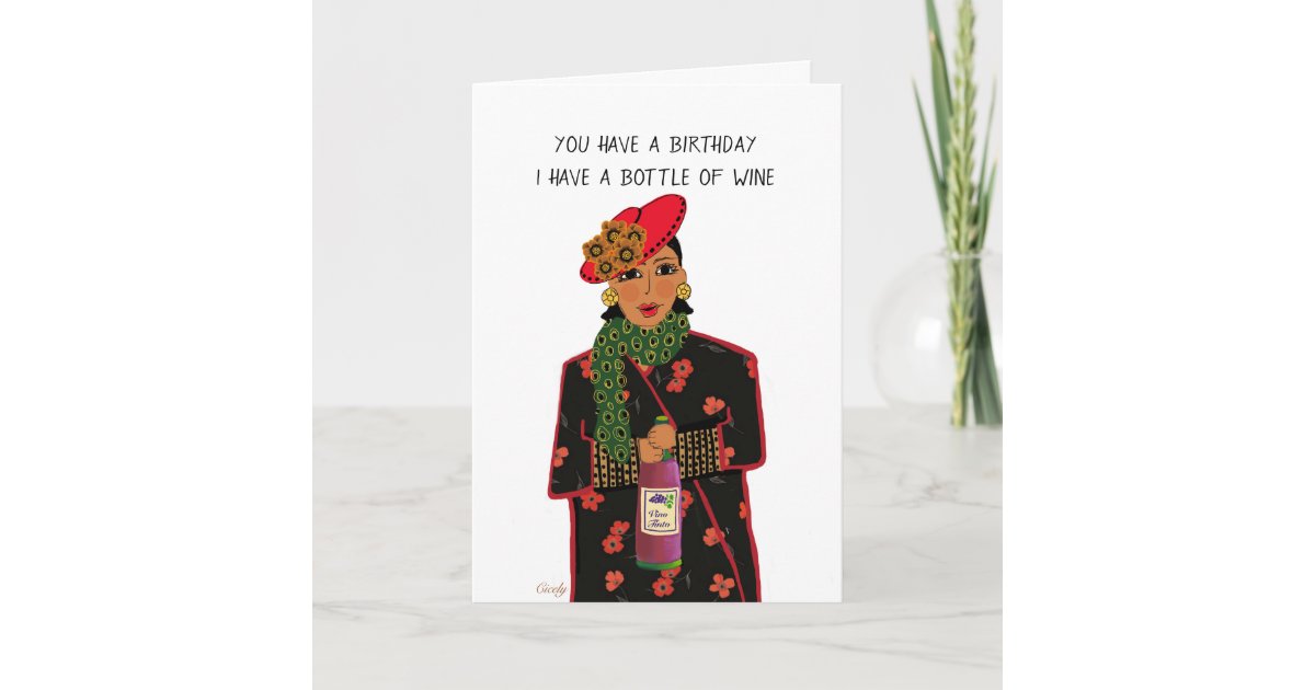 Funny Birthday Haikus for Her Card Zazzle