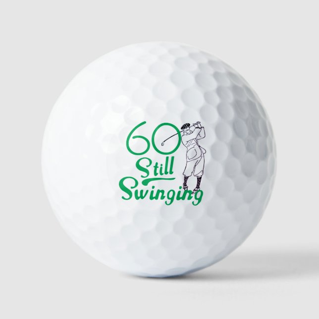 Funny birthday| Humor balls| Customize Golf Ball (Front)