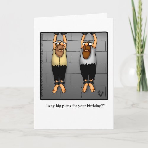 Funny Birthday Humor Card For Friend